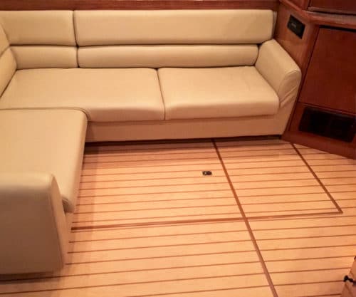 maple interior boat flooring